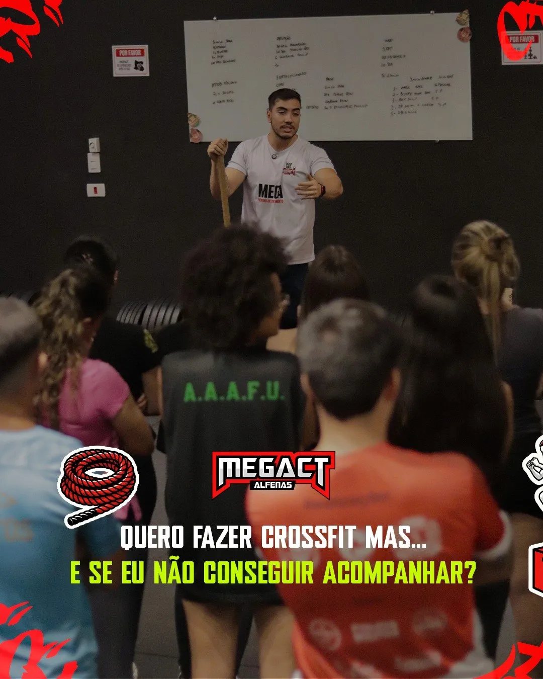 Mega CT Alfenas - campanha Vem pro Mega