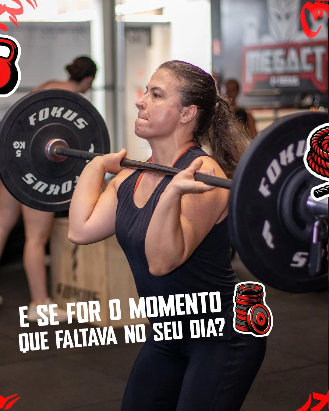 Campanha Mega CT com frase de superação